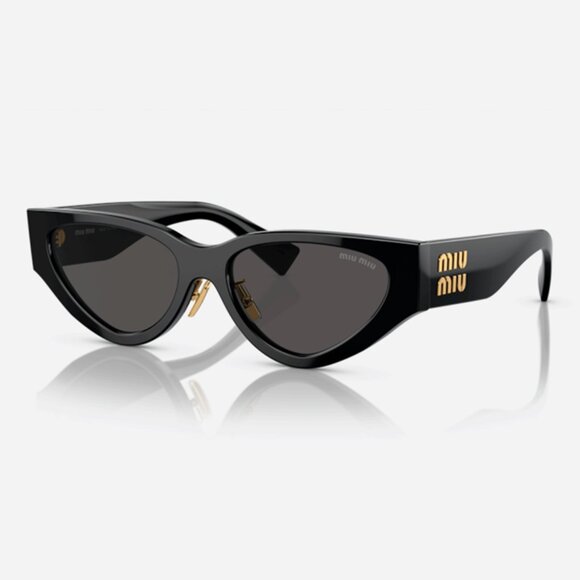 NEW MIU MIU SUNGLASSES, WOMEN BLACK CAT EYE MIU MIU SUNGLASSES